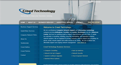 Desktop Screenshot of creedtechnology.com